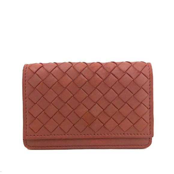 Bottega Veneta Handbags - Bottega Veneta Intrecciato Lambskin Card case /4S0011